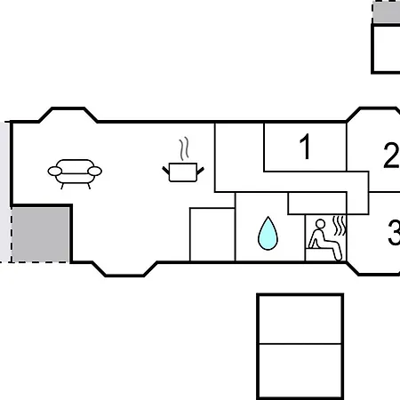 בית נופש 4 Bedroom Pet Friendly In Græsted